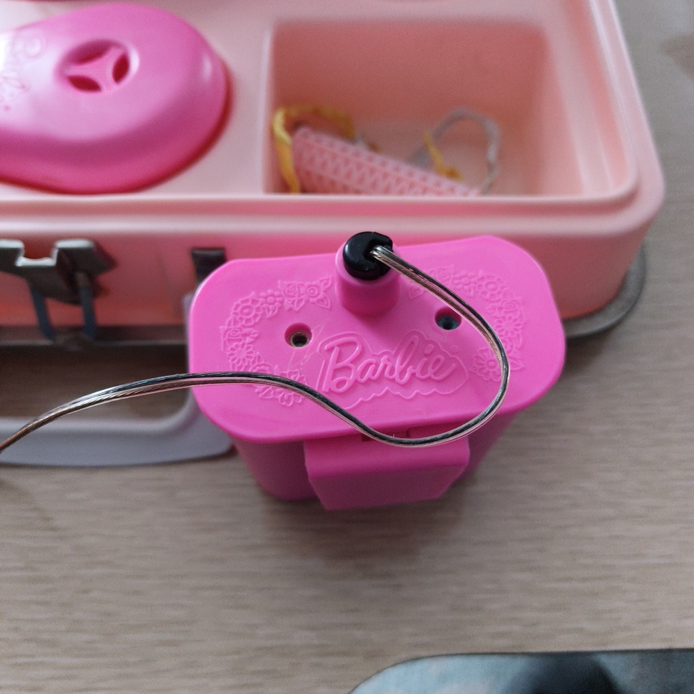 Vintage 1973 Barbie Child Size Vanity Case Working - Picture 12 of 14